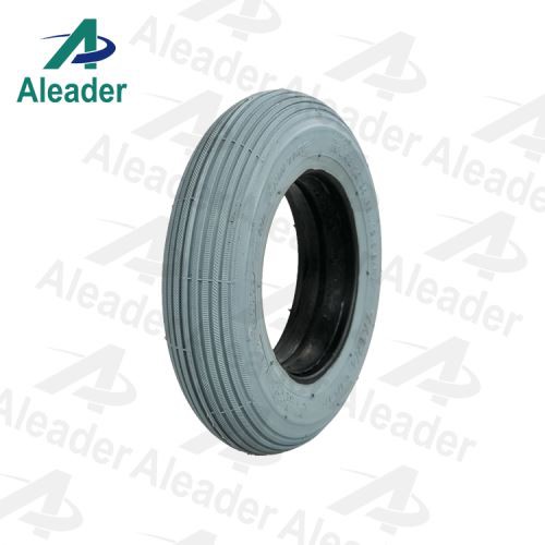 7 инчови твърди гуми на колела с ребра
